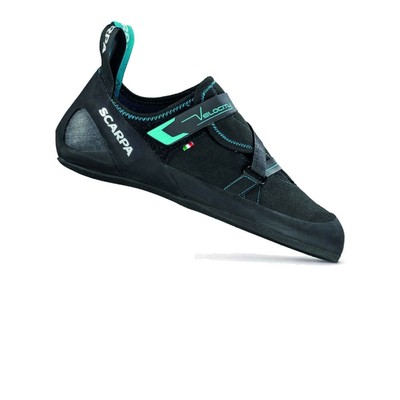 SCARPA SCARPA MENS VELOCITY V CLIMBING SHOES - BLACK SPORTS BREATHABLE LIGHTWEIGHT