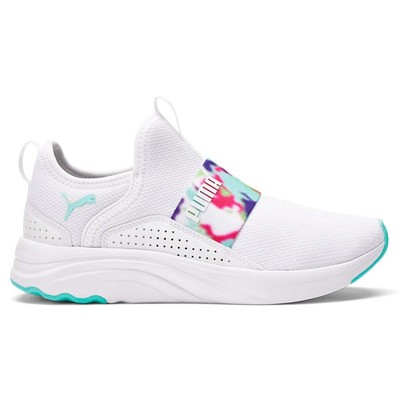 

Женские повседневные сандалии Puma Softride Sophia Slip On размера  M 37726101, Белый, Puma Softride Sophia Slip On