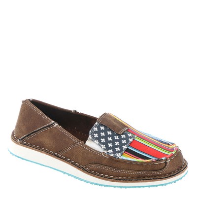 

Женские слипоны Very G Americana, Tan/multi stripe