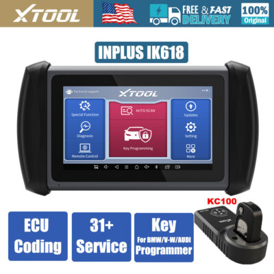 XTOOL IK618 Bidirectional Diagnostic OBD2 Scanner K!ey Programmer Coding Tool