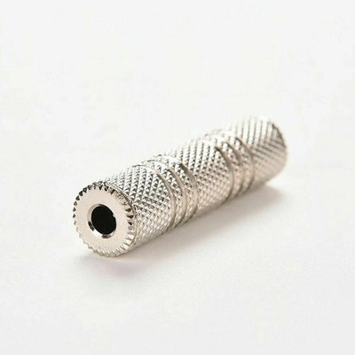 3.5mm Socket Female to Female  Joiner Connector Adapter Stereo Audio Aux