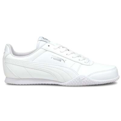 Puma Bella Lace Up Женские белые кроссовки Повседневная обувь 38066302