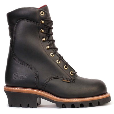 

Chippewa Super Dna 9-дюймовая водонепроницаемая мужская рабочая защитная обувь со стальным носком черного цвета, Черный, Chippewa Super Dna 9 Inch Waterproof Steel Toe Work