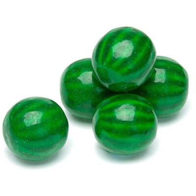 WATERMELON Gum 1 LBs Dubble Bubble 1'' Bulk Vending Machine Gumballs