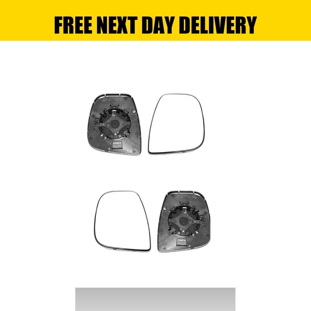 VAUXHALL VIVARO 2019- ONWARDS ELECTRIC GLASS  DOOR WING MIRROR PAIR RIGHT LEFT