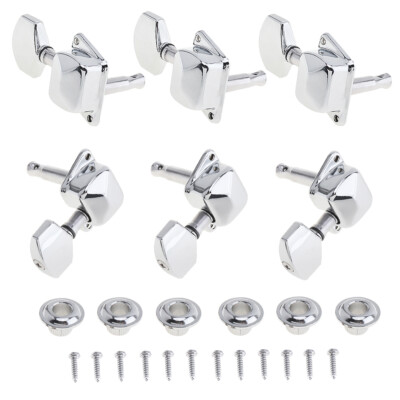 Acoustic Classical Guitar Tuning Keys Pegs String Tuners 3R+3L Machine Heads