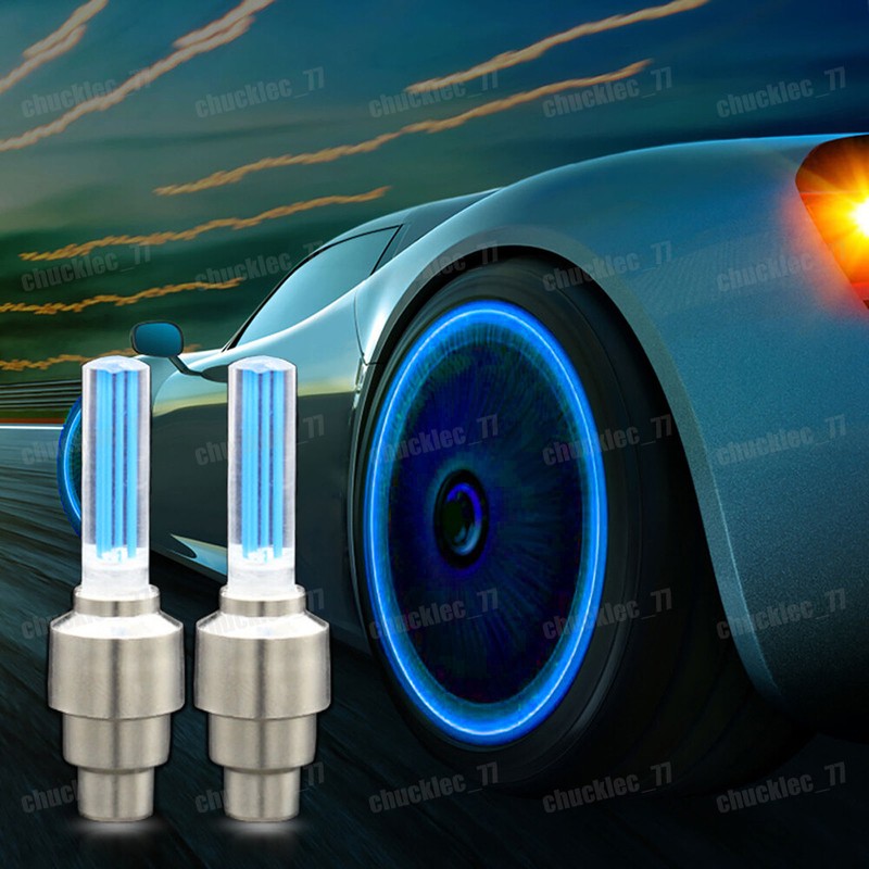 Bike Wheel Tyre Hub Valve Stem Cap Decor
