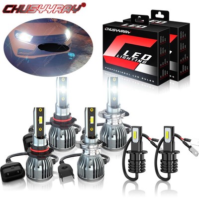 Kit de 6 faros LED + bombillas antiniebla para for Lexus ES300 1997-2002 2003