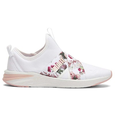 

Женские белые кроссовки Puma Better Foam Prowl с цветочным принтом, Белый, Puma Better Foam Prowl Floral Slip On Training