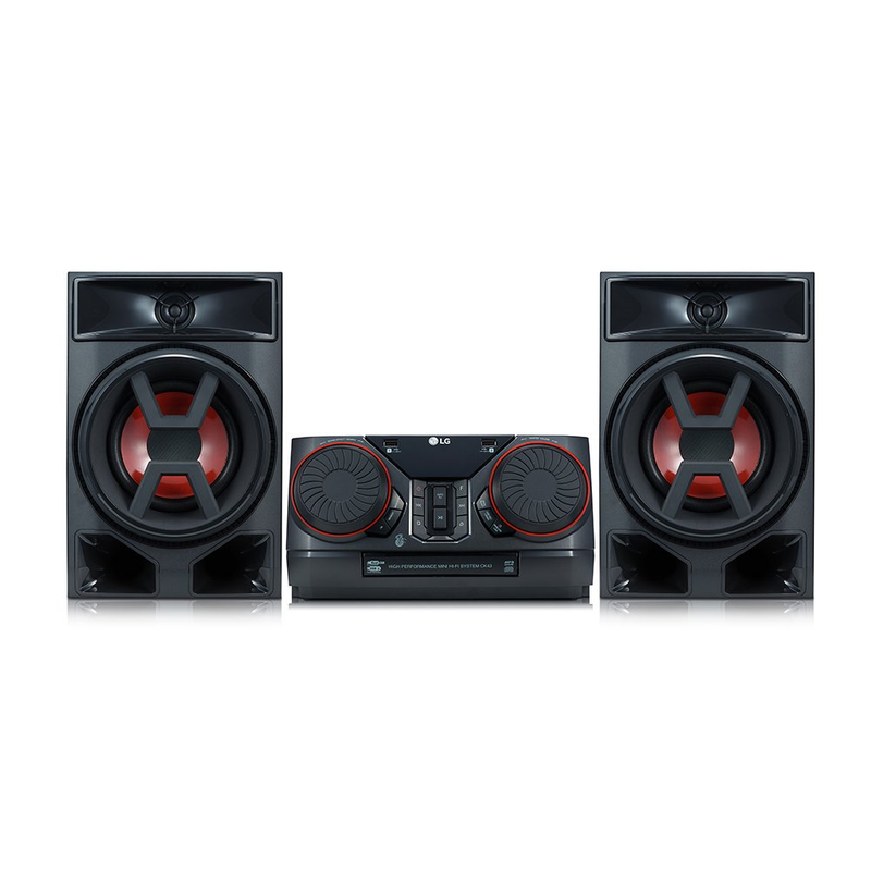 300W Home Stereo HiFi Shelf Sound Music System Bluetooth FM Radio CD Player Mini