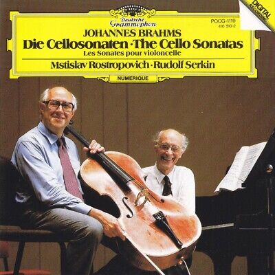 (CD) Rostropovich/Rudolf Serkin - Brahms : Cello Sonatas No.1.2