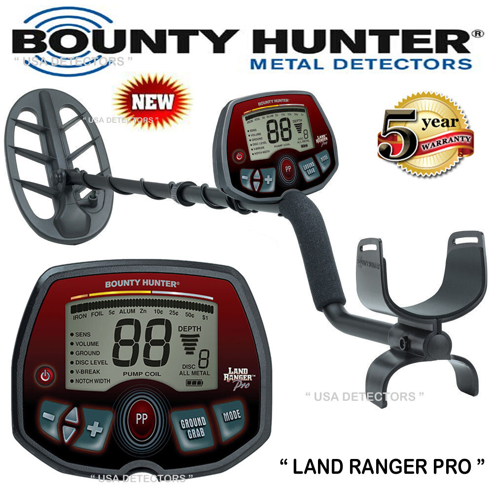 New In Box Bounty Hunter Land Ranger Pro Prolr Metal Detector