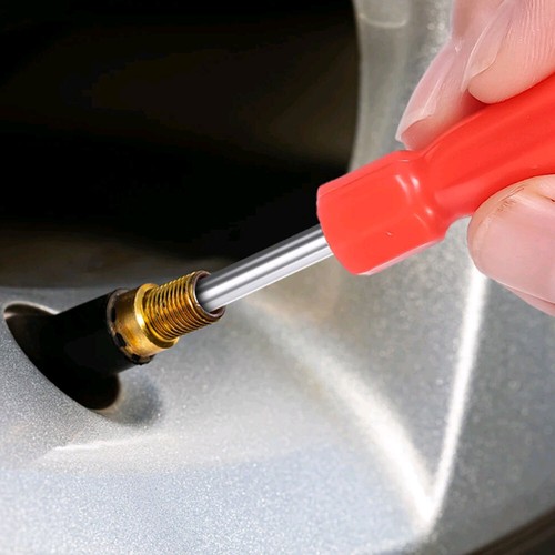 Car Bike Truck Tire Repair Install Tool Screwdriver Valve Stem Core Remover