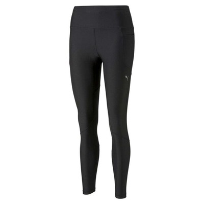 

Леггинсы для бега Puma Run Ultraform женские черные спортивные повседневные 52328901, Черный, Puma Run Ultraform Running Leggings