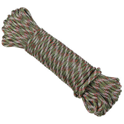 Type III 7-Strand Core Paracord 550lb Multipurpose Parachute Cord for Outdoor