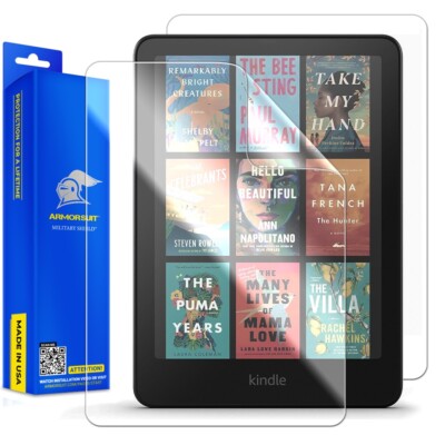 [2 Pack] ArmorSuit Screen Protector for Amazon Kindle Colorsoft Made in USA