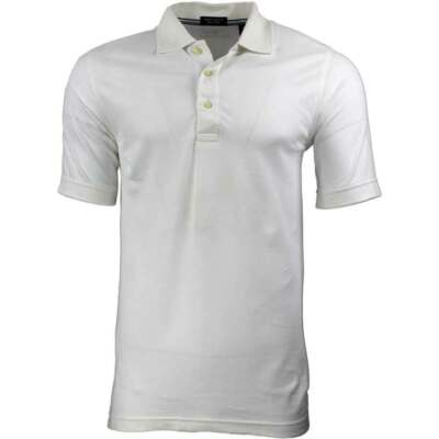 

Page - Tuttle NoCurl Pique Polo Shirt Mens White Casual P21209-WHT с коротким рукавом, Белый, Page - Tuttle NoCurl Pique Short Sleeve Polo Shirt
