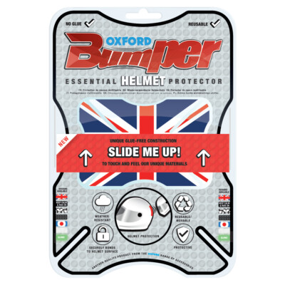 Oxford OX527 Union Jack Helmet Bumper