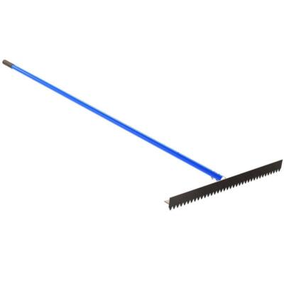 Bon Tool Landscaping Rakes 8'-Handle 36-Tines Asphalt Rake Sturdy Aluminum Bow