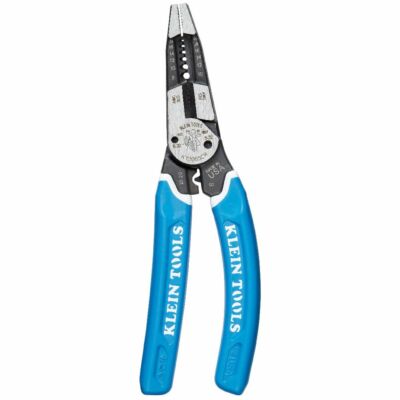 Klein Tools K12065CR Klein-Kurve Heavy-Duty Wire Stripper/Crimper 8-20 AWG