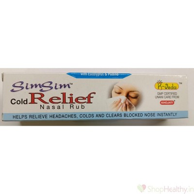 Khojati K-Veda Sim Sim Cold Relief 36 GM X 2