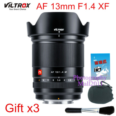 Viltrox 13mm F1.4 AF Ultra Wide Angle Lens for Fujifilm X-T30 T4 Fuji XF Camera