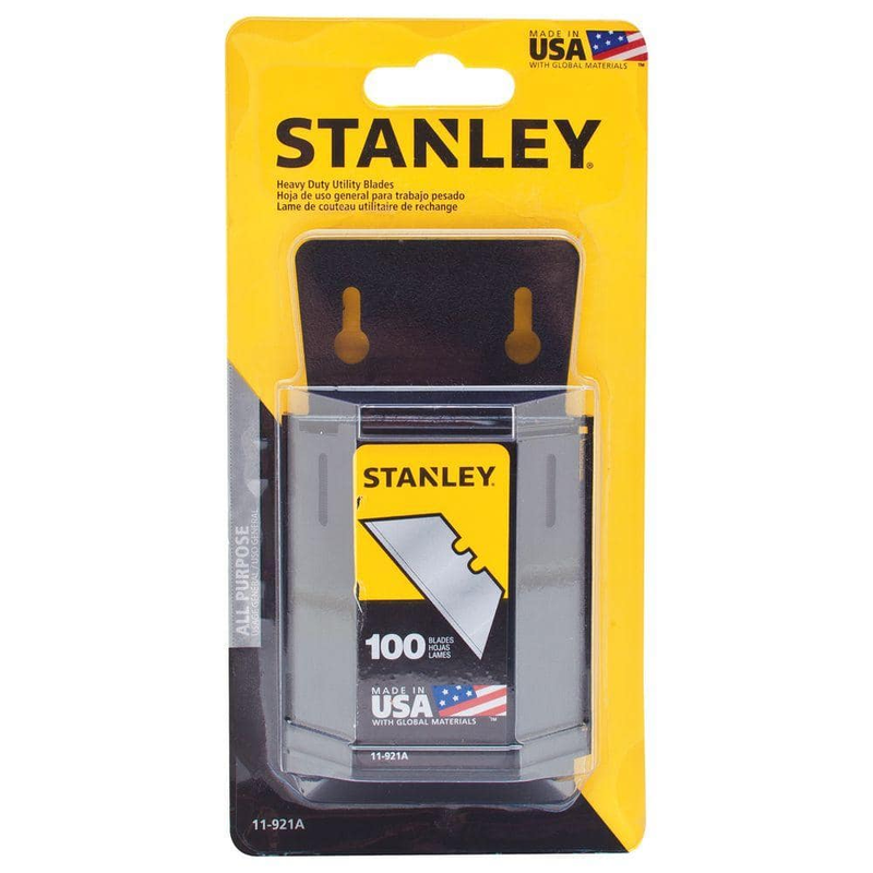 General Purpose Heavy-Duty Utility Blades 100-Pack with Disp