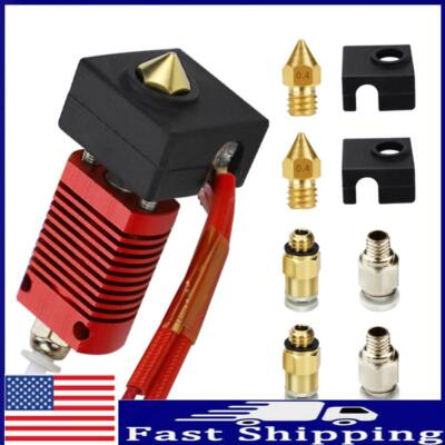 9x Assembled Extruder Hot End Kit for Creality Ender 3 V2/Ender 3 Pro 3D Printer