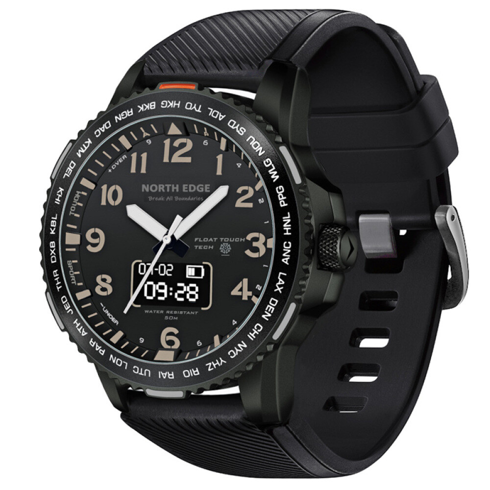 NORTH EDGE FLOAT Digital Smart Watch Sport Watch 3D G ...
