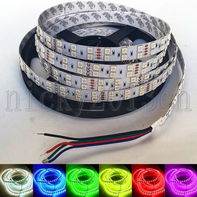Epistar 24V 5050 RGB LED Flexible Strip Light Tape 120LEDs/m Double Row Indoor