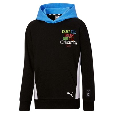 

Puma Basketball Pack Флисовый пуловер с капюшоном Молодежные мальчики Черные пальто Куртки Наружные, Черный, Puma Basketball Pack Fleece Pullover Hoodie Youth
