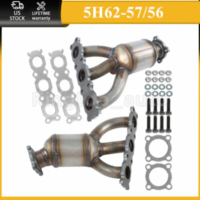 For Volvo XC90 3.2L Both Manifold Catalytic Converter 2007 TO 2014 5H62-57/56
