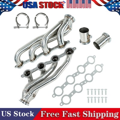 V Band LS Conversion Swap Exhaust Header for GMC Sprint Buick Skylark Chevrolet