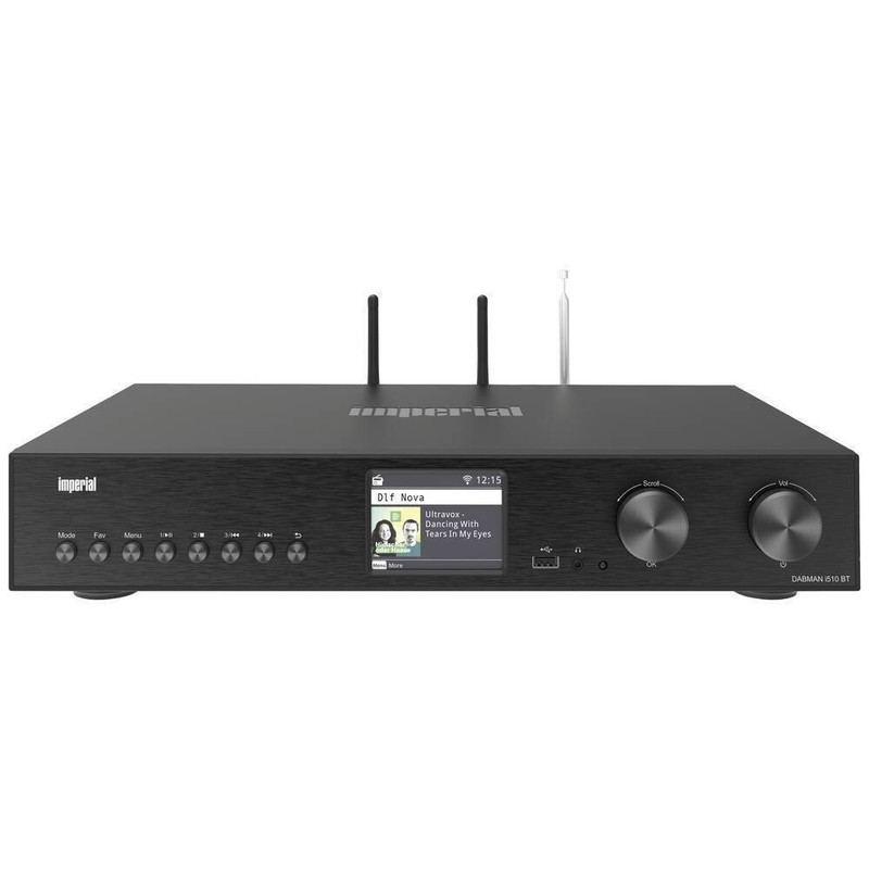 Imperial Dabman I510 Bt Internetradio Hifi-Tuner Schwarz BluetoothÂ®, Dab+, Usb,