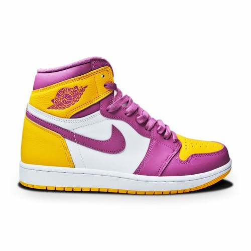 

Кроссовки Nike Air Jordan 1 Retro High OG «Brotherhood» 555088 706 University Gold Light, Золотой