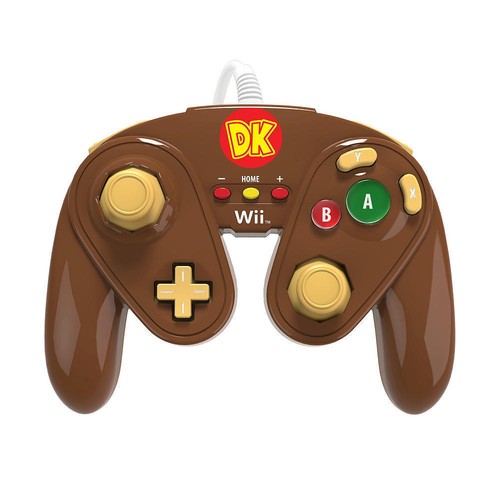 Nintendo Wii/Wii U Controller Link Zelda Green Wired Fight