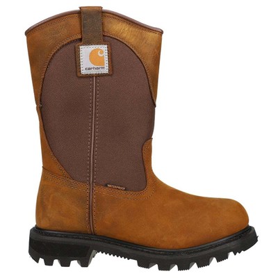 Рабочая защитная обувь Carhartt 10 дюймов NonSafety Toe Eh Wellington Womens Size 7 M