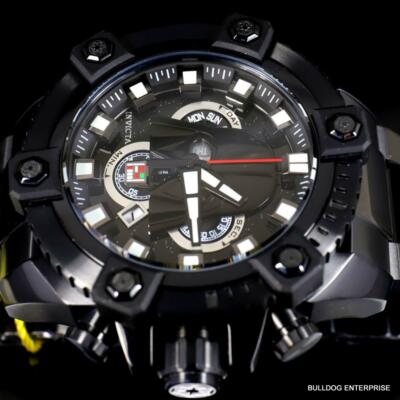 Pre-owned Invicta Star Wars Darth Vader Grand Octane Black Steel Swiss Mvt 63mm Watch