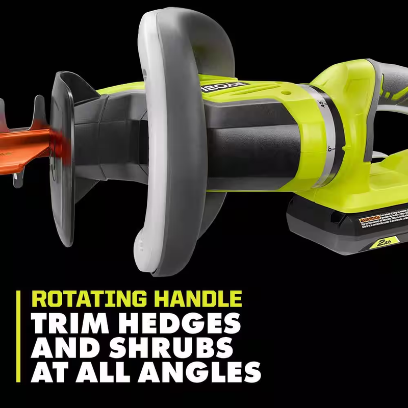 RYOBI Hedge Trimmer Power Tool 40V 24" Cordless W/ 2.0 Ah Battery + Charger