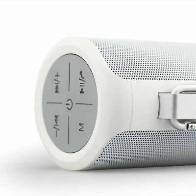 TECEVO Wireless Bluetooth Speaker Loud Heavy Bass Portable Outdoor/Indoor White