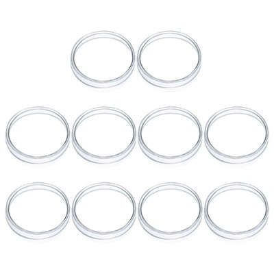 10 Pcs Petri 6x6CM Experiment Laboratory Glassware