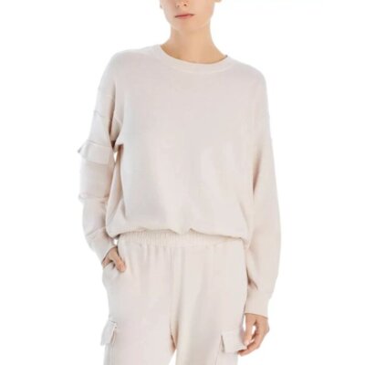 Monrow Patch Pocket Sweatshirt 4B 963