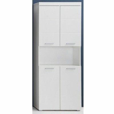 Schlafzimmerschrank Weiss Hochglanz gebraucht kaufen! 2 St. bis -60%