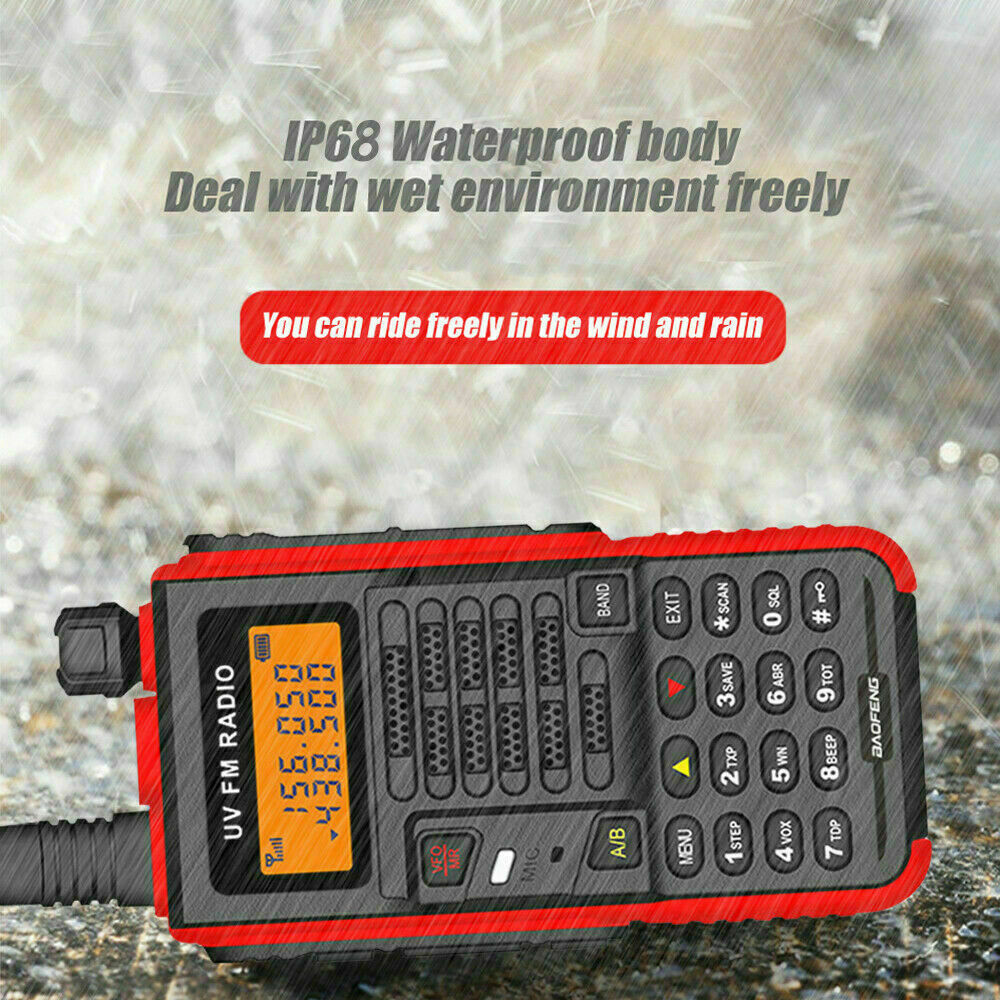 BAOFENG X5 PLUS 20W DUALBAND VHF/UHF WALKIE TALKIE LONG RANGE TWO WAY
