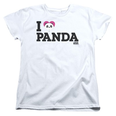 We Bare Bears ''I Heart Panda'' Women's Adult or Girl's Junior Babydoll Tee