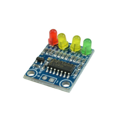 Battery Level Indicator 4 LED Onboard 12V Power Supply Voltage Detection Module