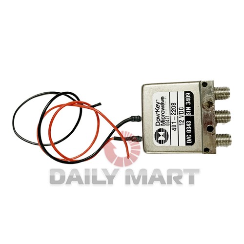 Used & Tested DOW-KEY 401-2208 RF Microwave Coaxial Switch