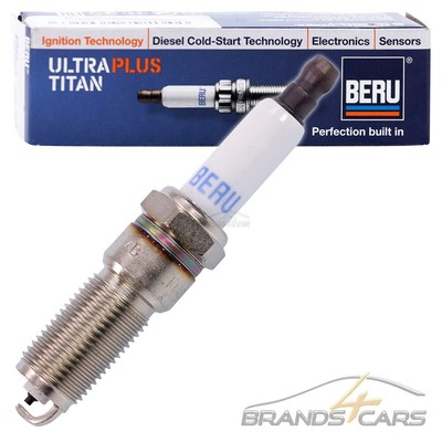 BERU ZÜNDKERZE ULTRA TITAN FÜR FORD FIESTA 3 GFJ 4 JA JB 5 JH JD 6 92