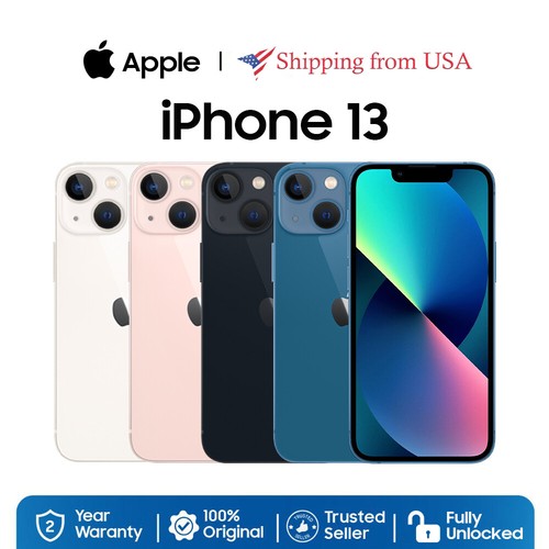 NEW Apple Iphone 13 5G 128GB 256GB 512GB Factory Unlocked