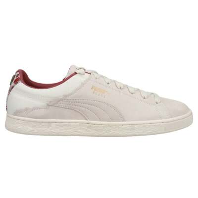 

Мужские кроссовки Puma Suede - Chill Lace Up Off White Повседневная обувь 383737-01, Puma Suede - Chill Lace Up